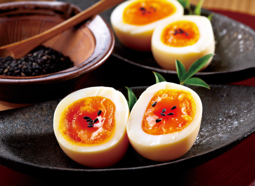 半熟卵のみそ漬